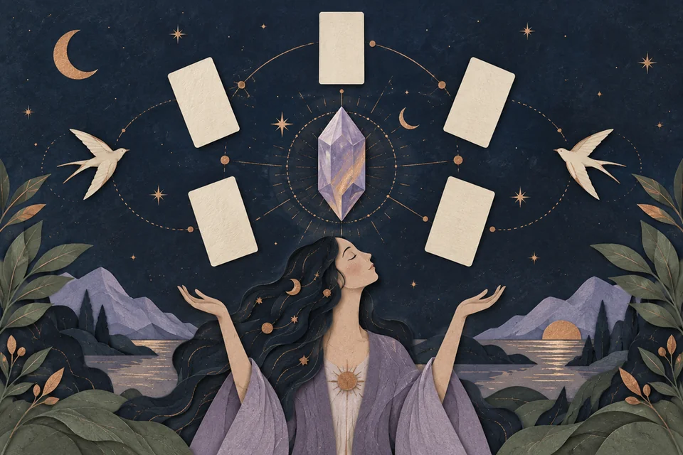 AI-powered tarot spread selection based on your question